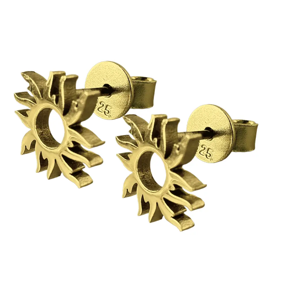 Sunshine Rays Stud Earrings