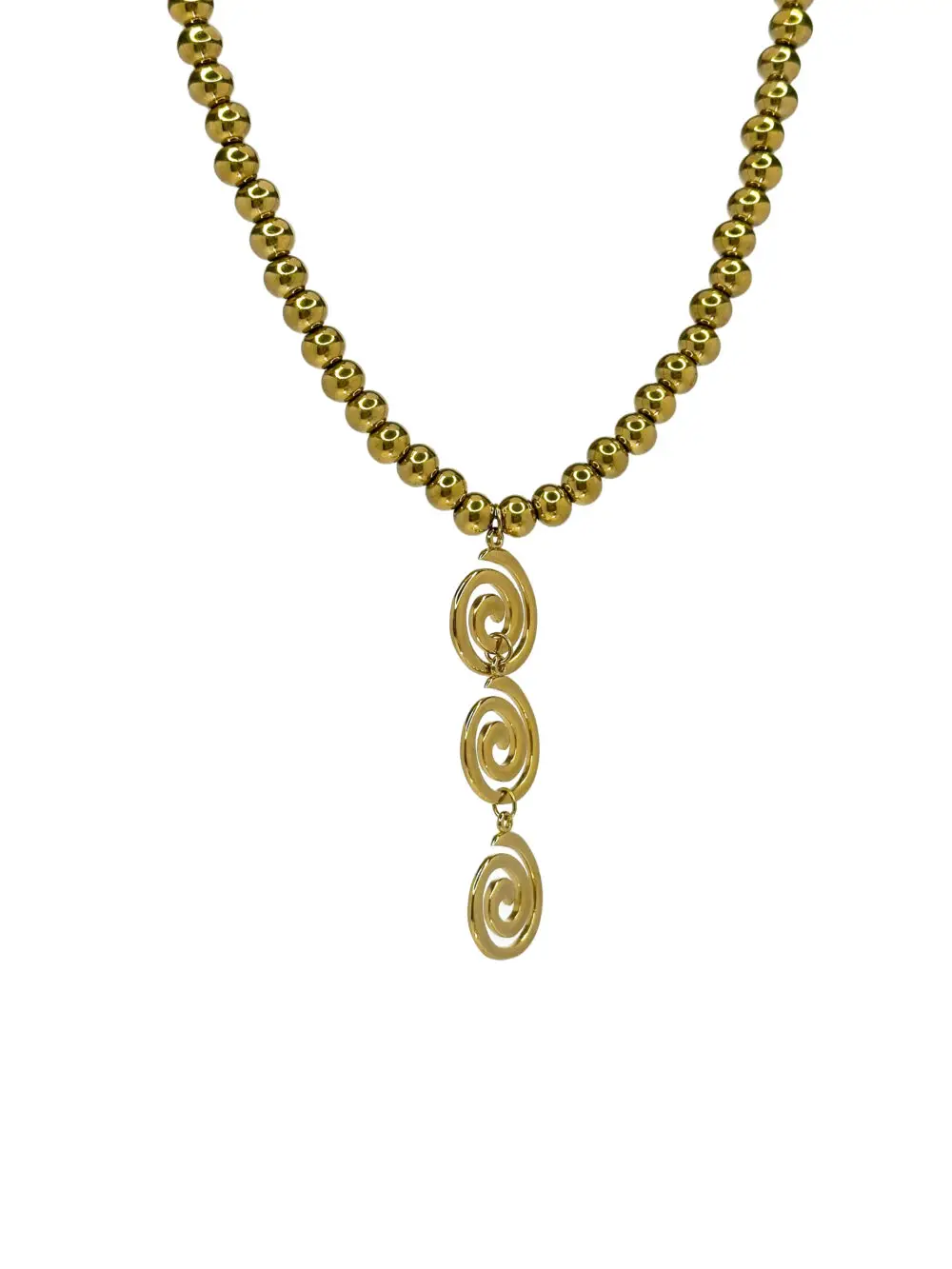 Stardust Spiral Necklace