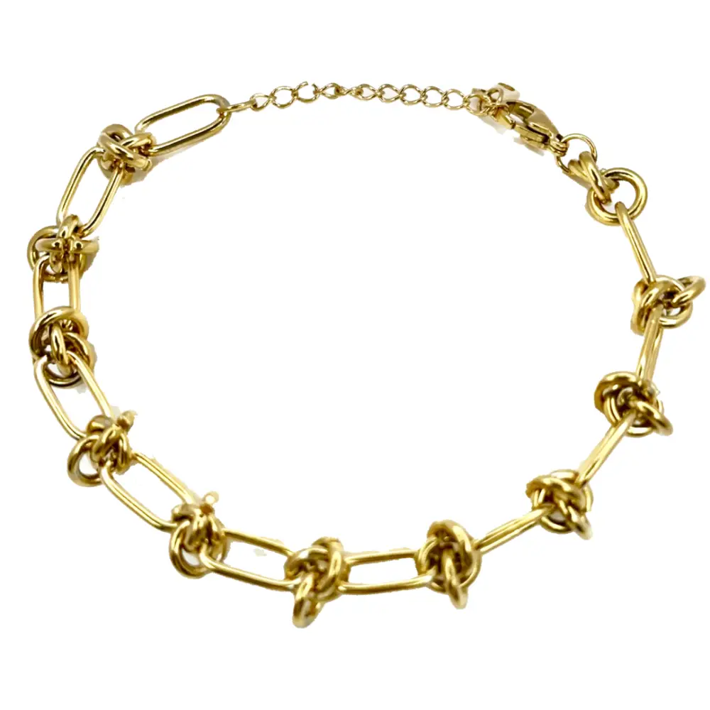Hardwear Medium Link Bracelet in Premium 18K Gold-Plated Stainless Steel