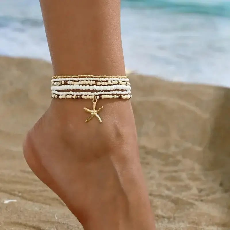 Starfish Charm Bracelet