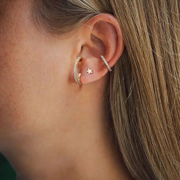 Hafl Circle Earrings2