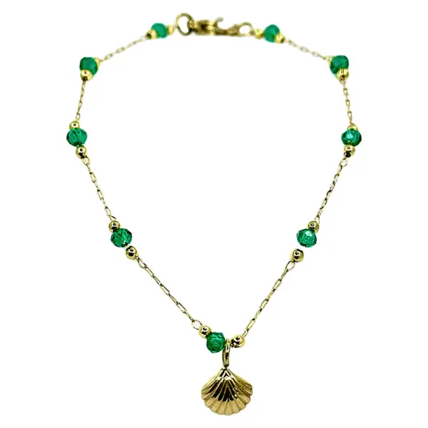 Jade Stone Konch.bracelet