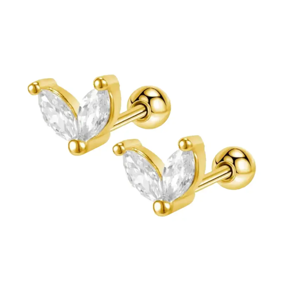 Serene Spark Stud Earrings