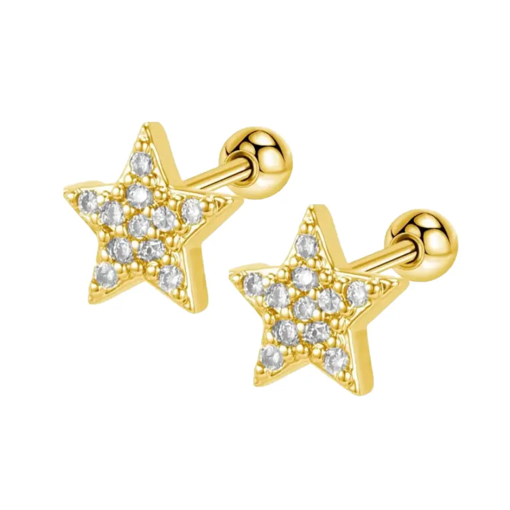 Starry Glow Stud Earrings