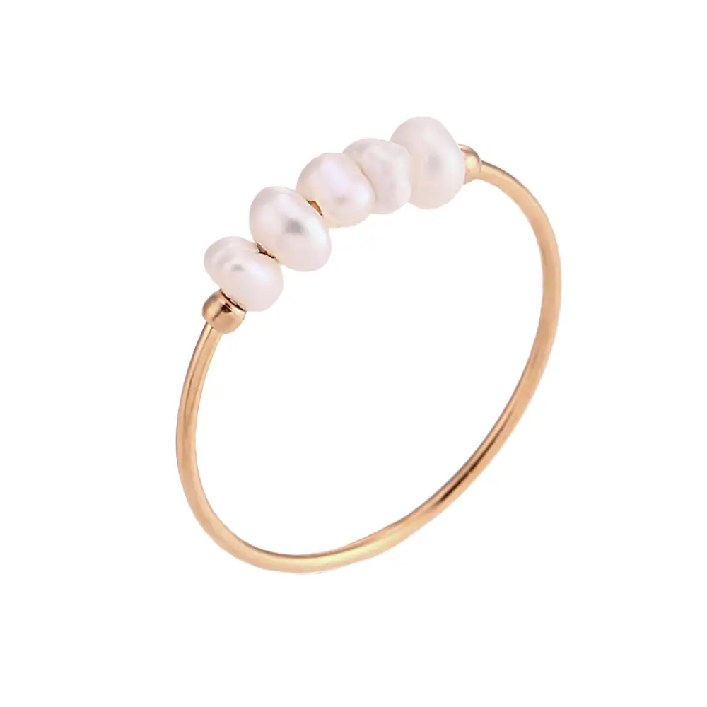 Pearls Of Luck Ring
