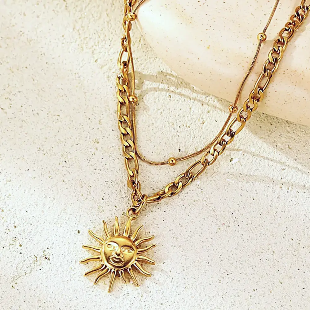 Sun Dance Pendant Necklace
