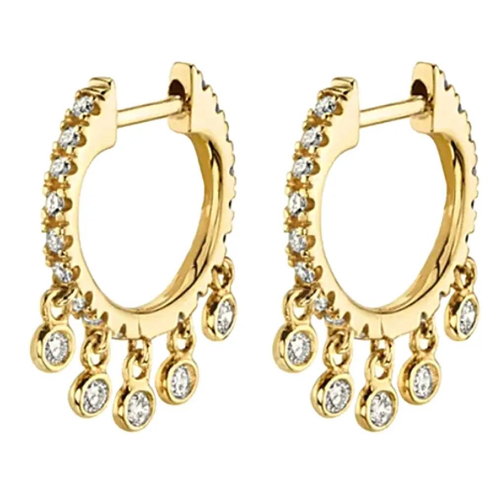 Specks Huggies Earrings