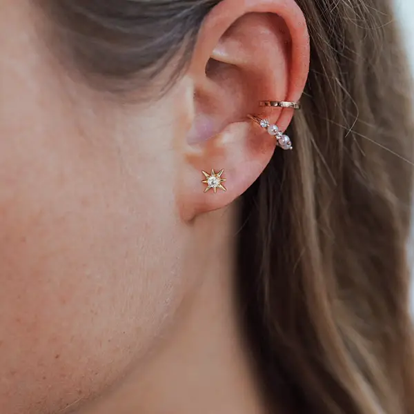 Zircon Stud Earring
