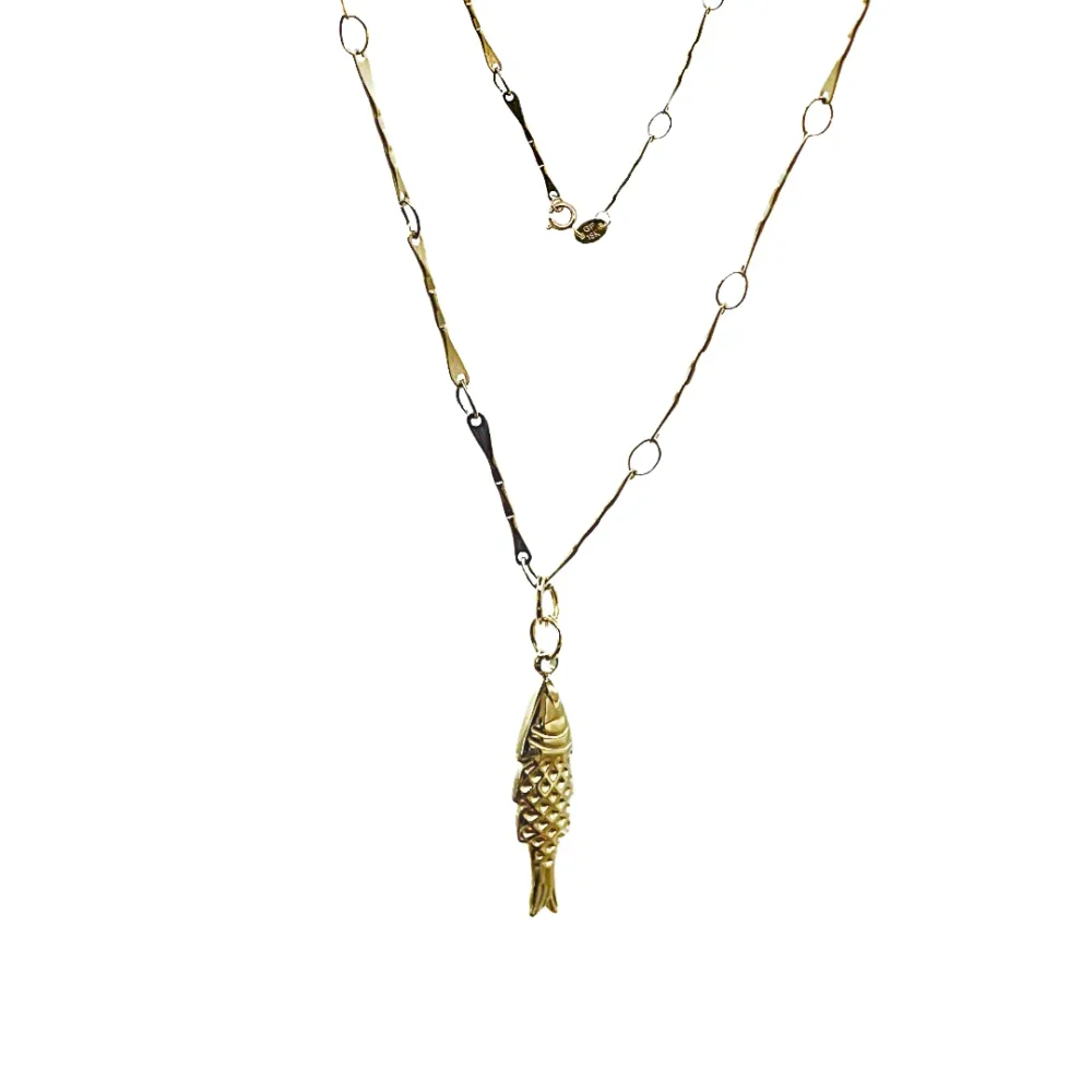 Fish Charm Necklace