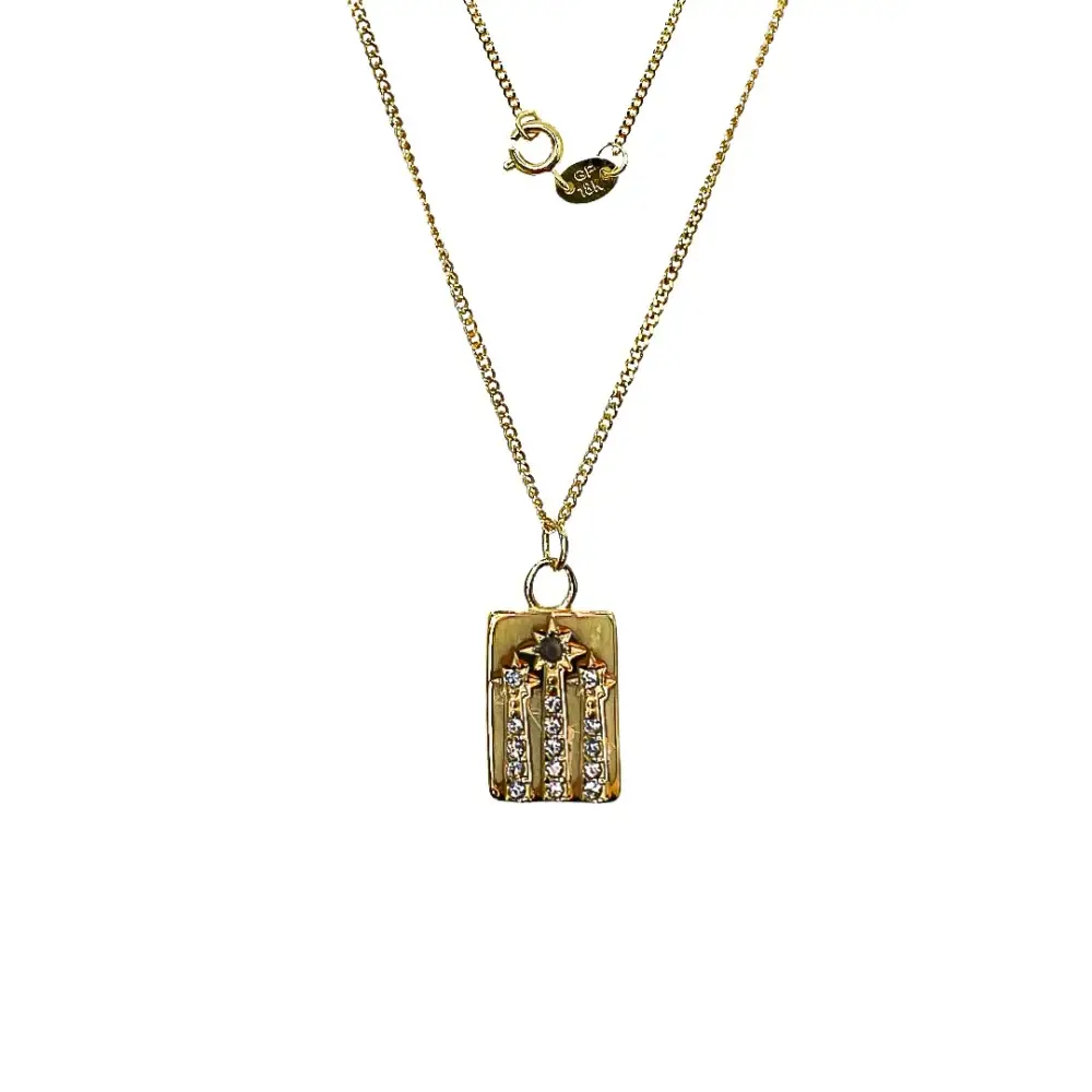 Shooting Stars Charm Necklace