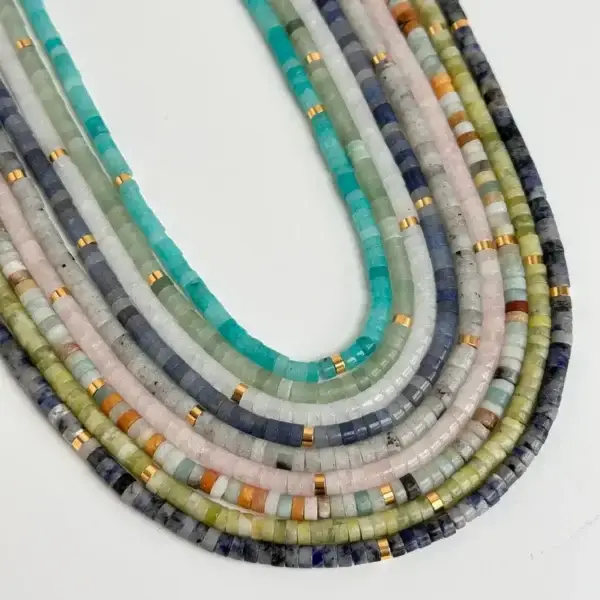 Wholesale-Jewelry-IG-Style-Natural-Stone-18K-Gold-Plated-Beaded-Necklace-gemstone