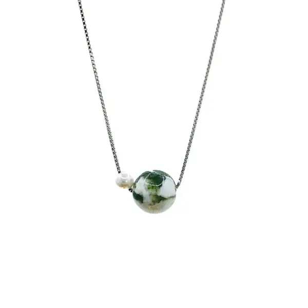 Everstone Semi-Precious Stone Necklace