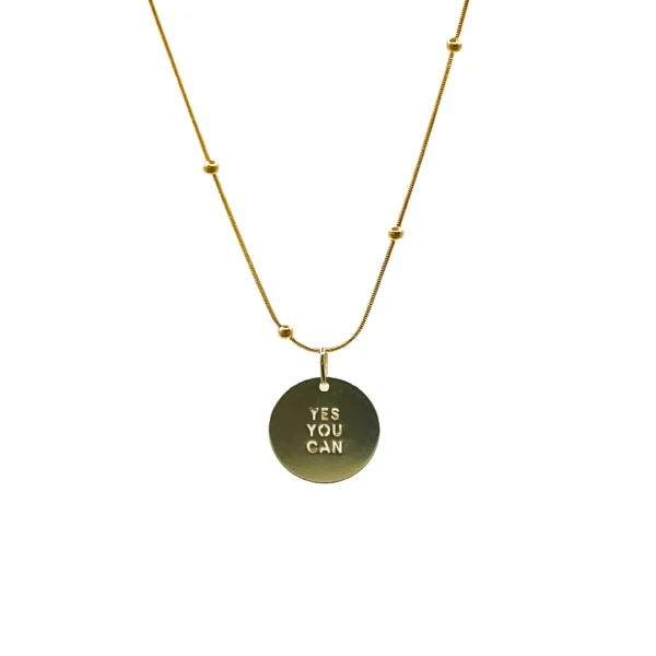 Yes You Can Coin Charm Keira K