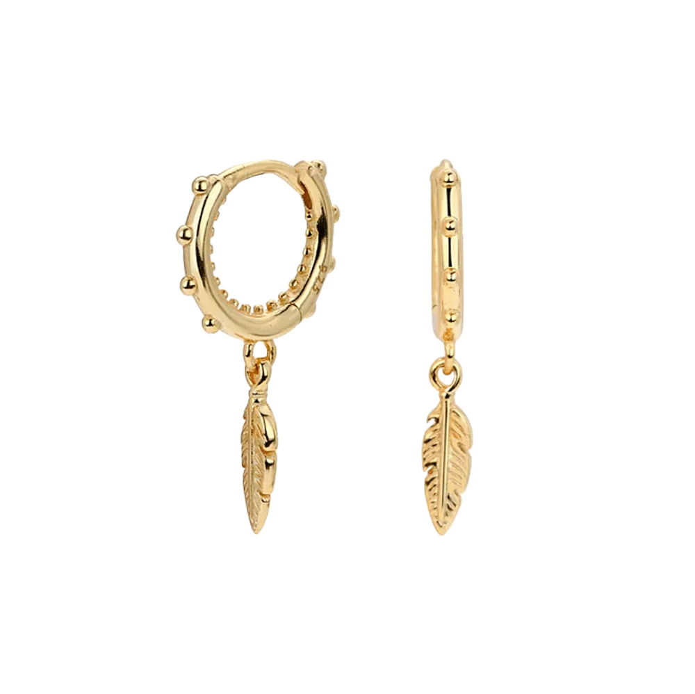 featherlight-dreams-huggies-earrings